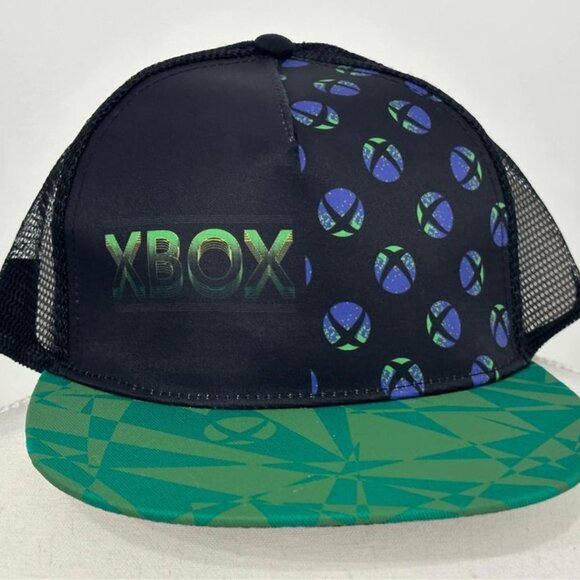 X-Box SnapBack Trucker Style Baseball Hat- Brand New - Picture 2 of 6